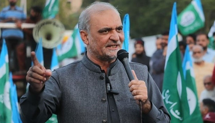 پیٹرولیم لیوی کے خلاف جماعت اسلامی کے دھرنے آٹھویں روز بھی جاری ، لانگ مارچ کا اعلان