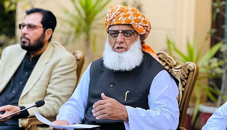  گورنر راج کا مقصد صوبے کی معدنیات پر کنٹرول حاصل کرنا ہے، مولانا فضل الرحمان